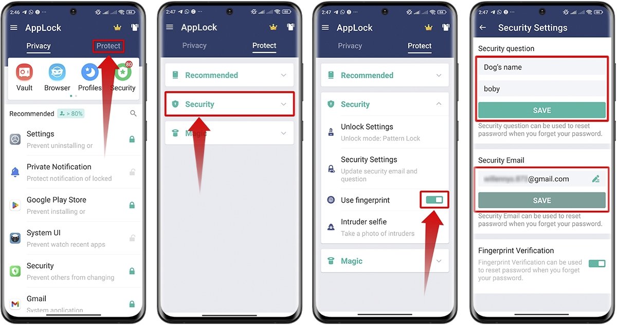 How to unlock AppLock if you forgot the password