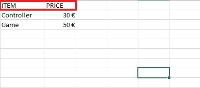 Identifiers of columns inserted by the user