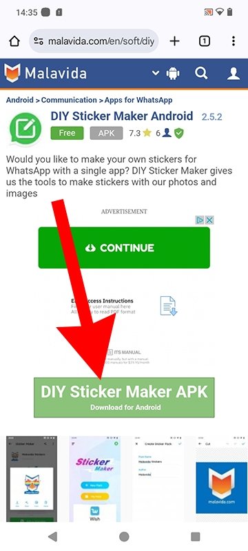 Install Sticker Maker on your phone