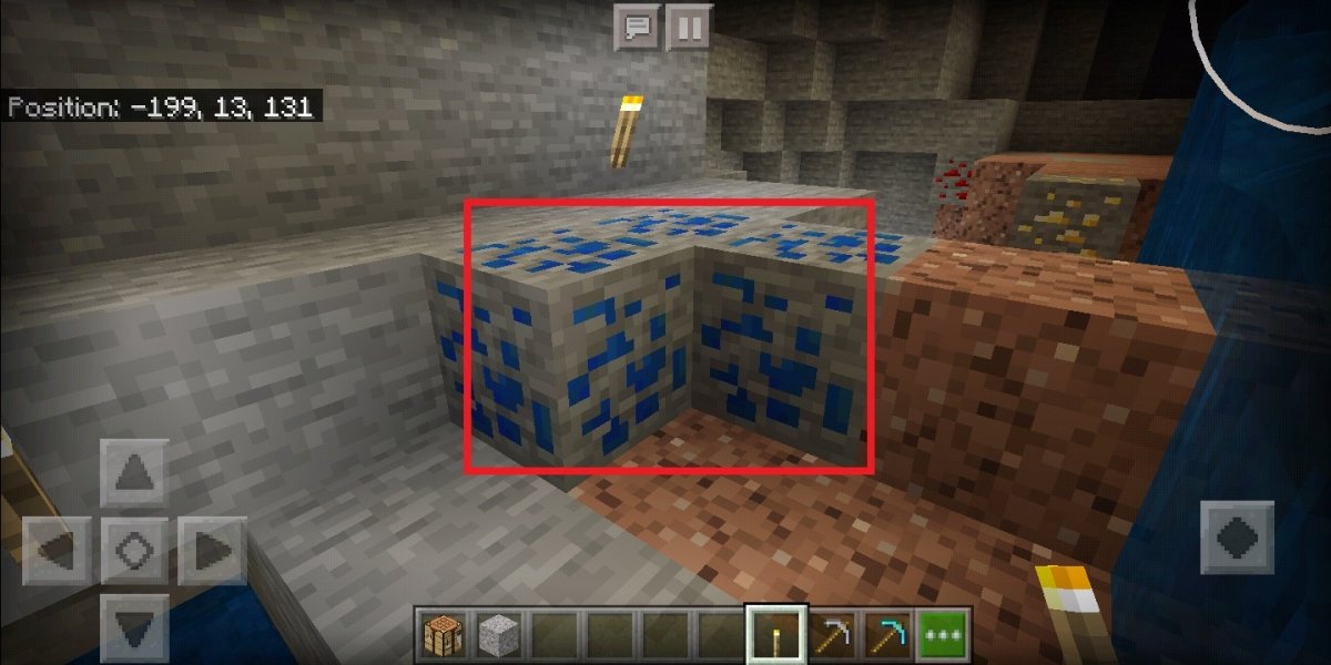 Lapis lazuli block or ore