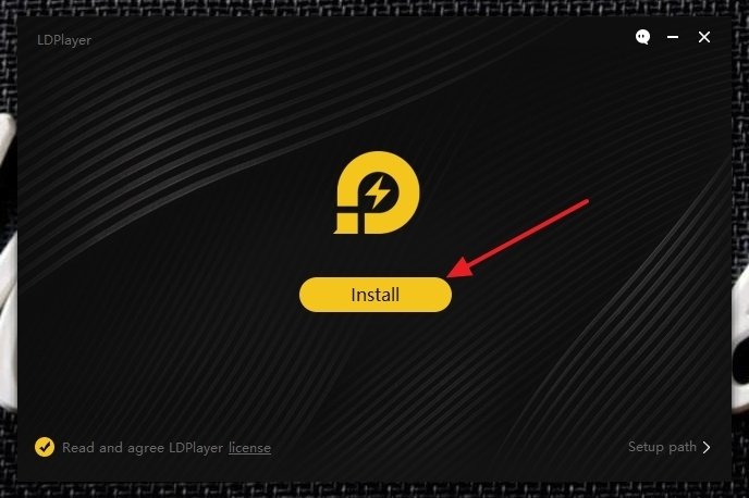 LDPlayer’s installation screen
