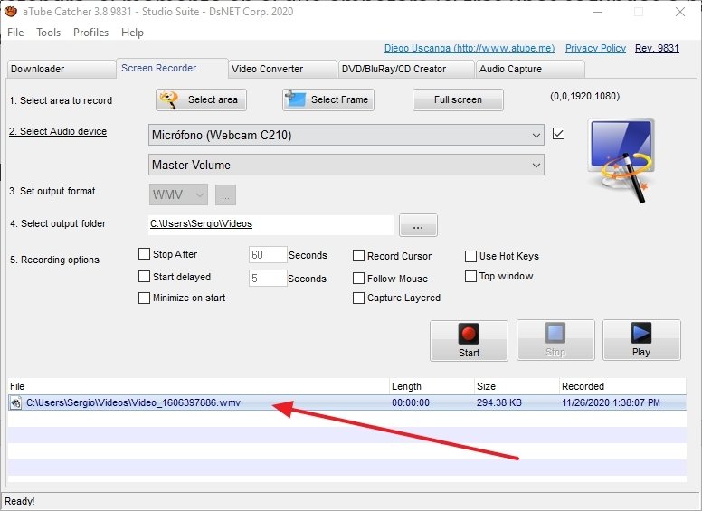 How To Record Your Screen With Atube Catcher - where is roblox video output folder