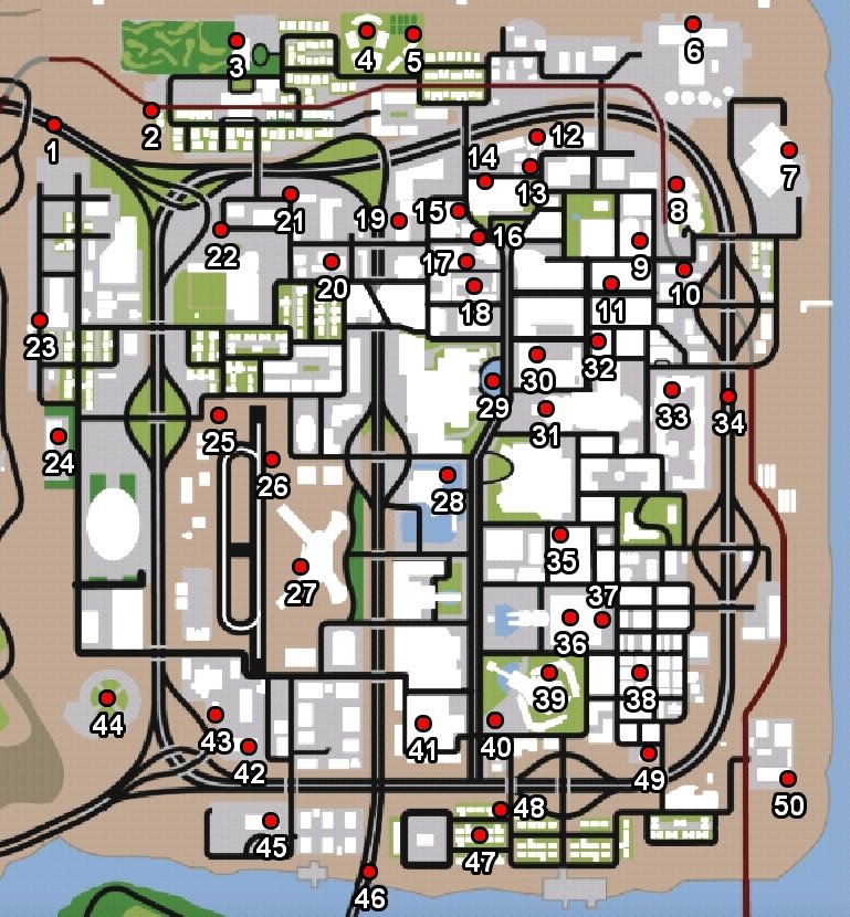 Gta San Andreas Oyster Map Fooshoe