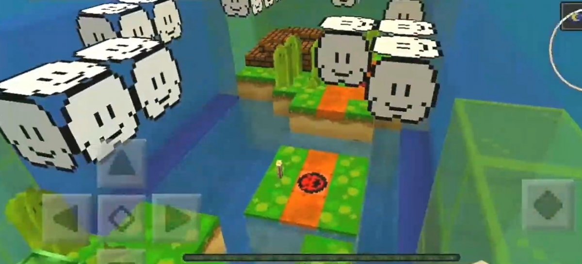 Le monde de Mario de Minecraft est une autre des cartes disponibles