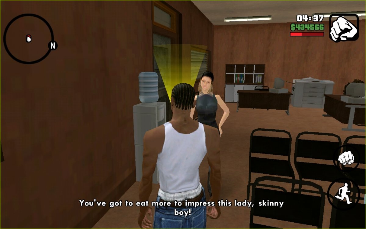 how to treat michelle in gta san andreas