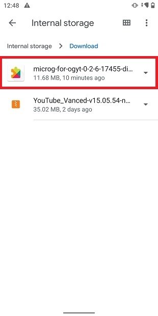 micro g apk youtube vanced 2021