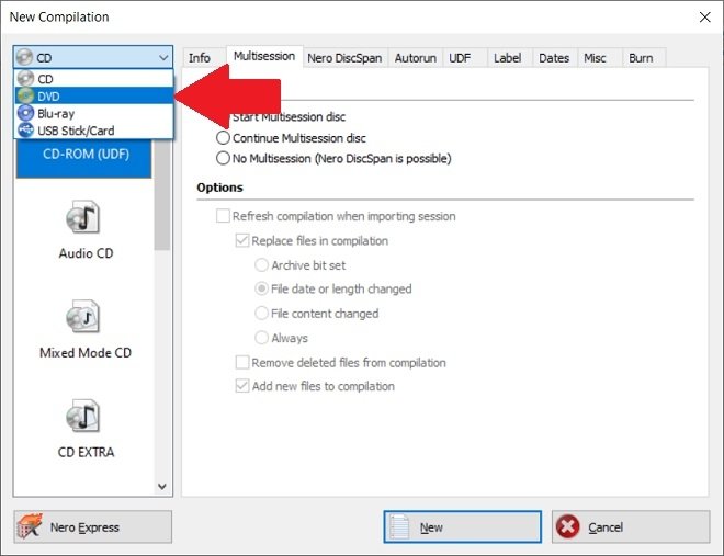 How to copy a DVD with Nero