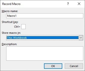 New macro options