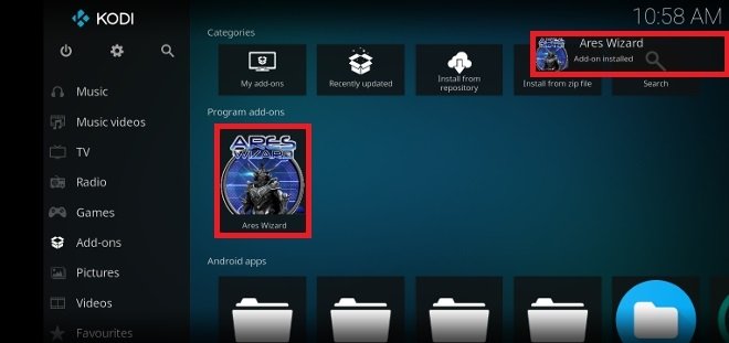 how to install ares wizard on kodi windows 10