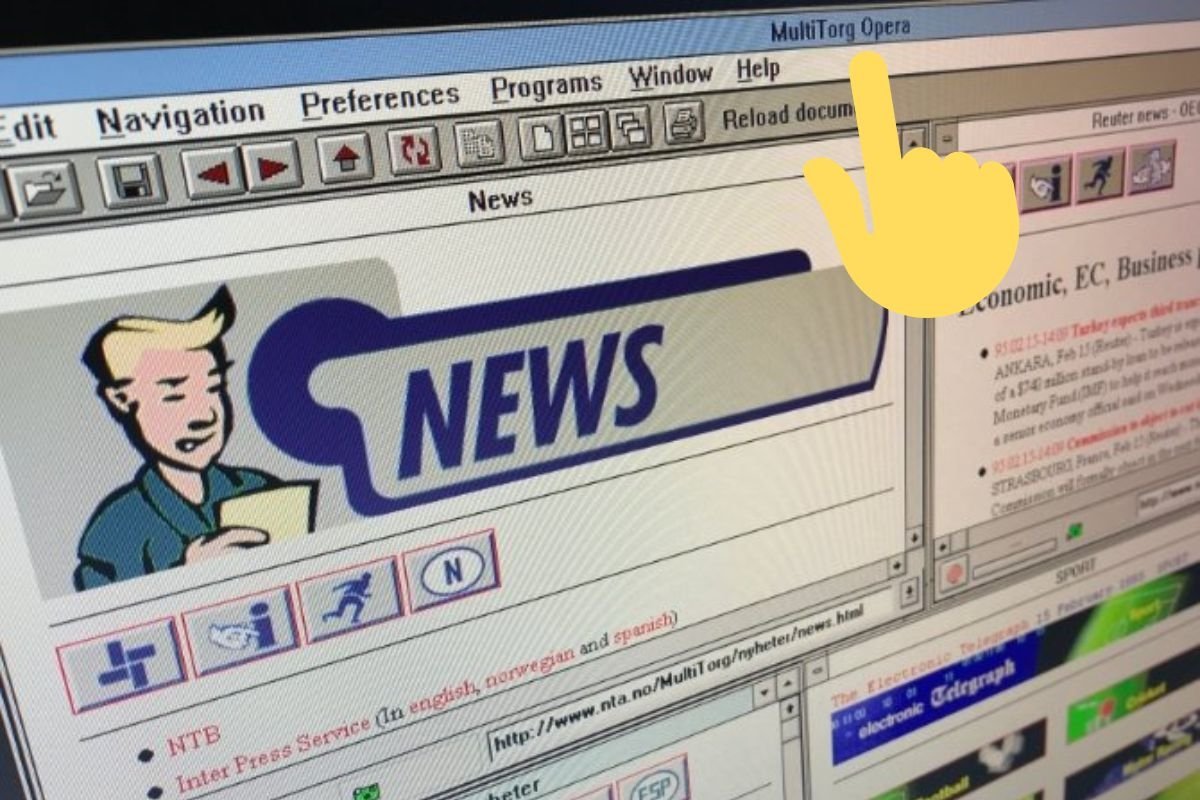 Одна из ранних версий MultiTorg Opera