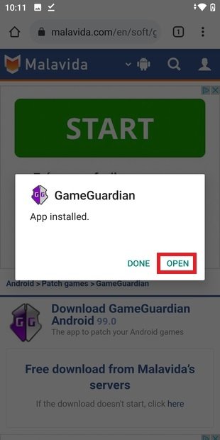 Abrir GameGuardian