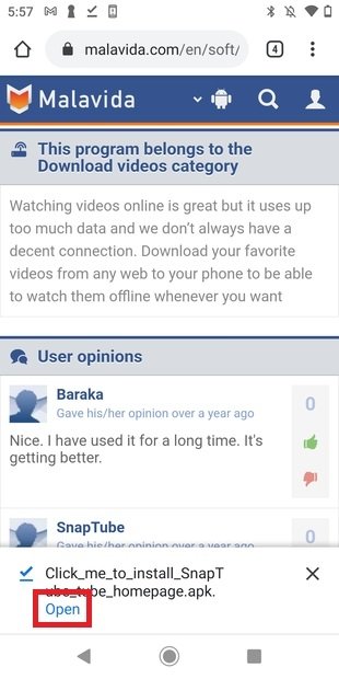 Cómo instalar SnapTube en Android