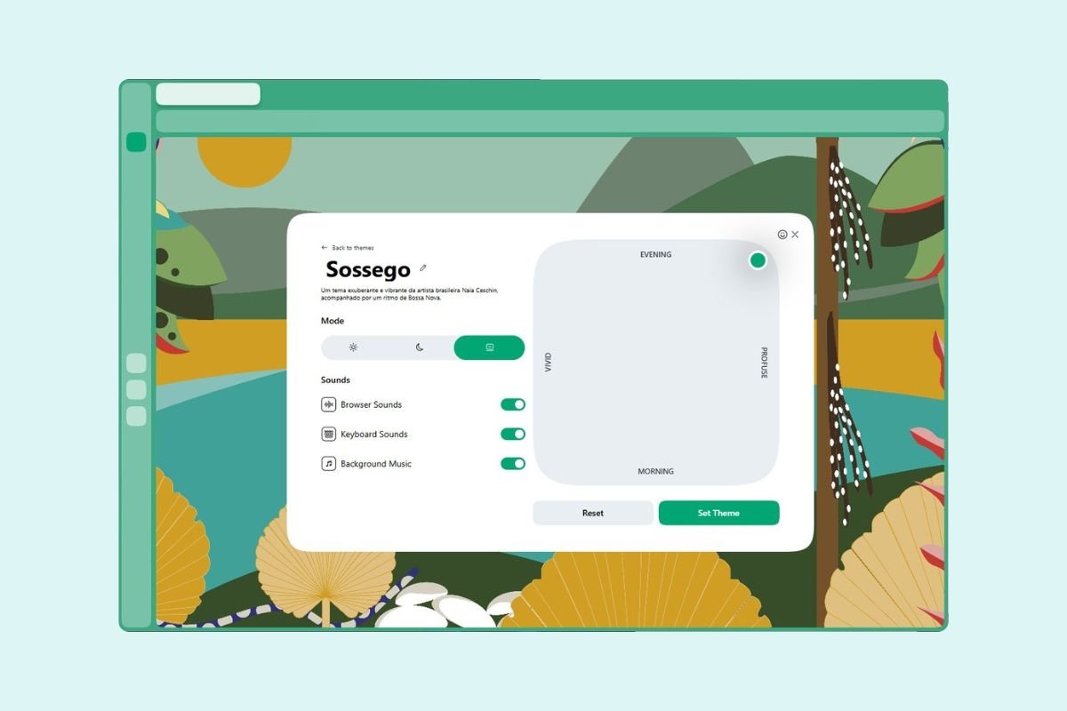 Opera продолжает внедрять инновационные функции, такие как динамические темы со звуком и анимацией