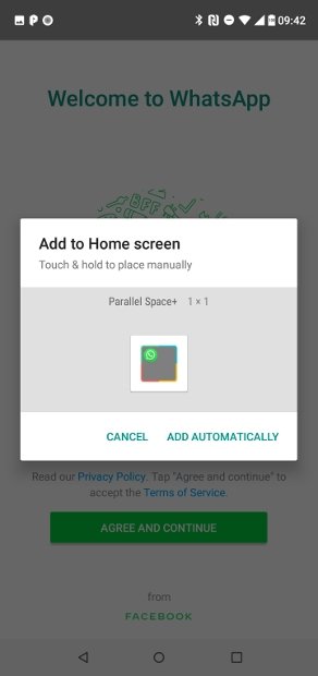 Opción para añadir un icono específico a tu Homescreen