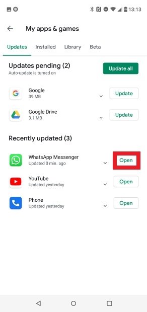Как не скачать новую версию WhatsApp