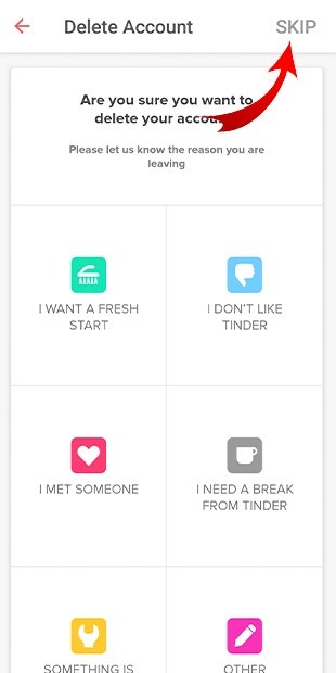 Como excluir ou desativar a conta do Tinder - Canaltech