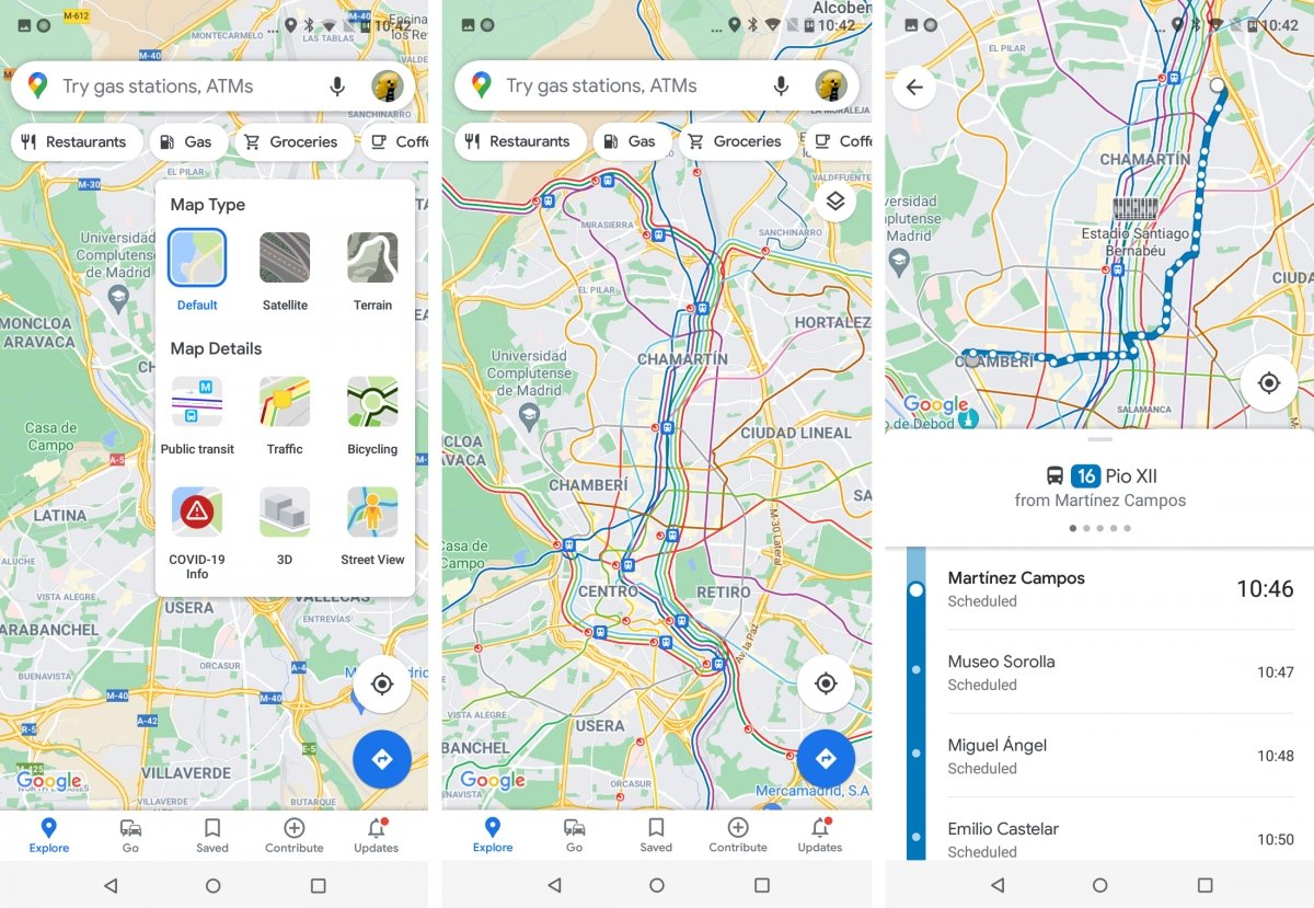 Como hacer un itinerario en google maps