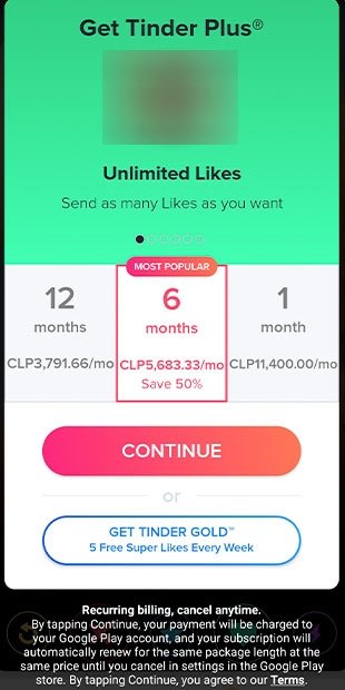 How to cancel tinder subscription