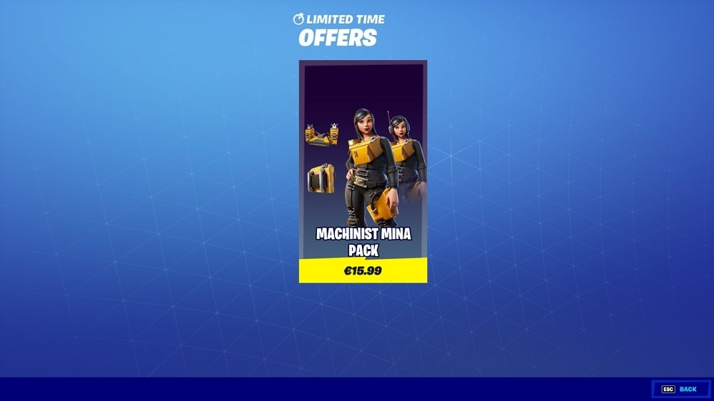 Purchases for the Save the World mode