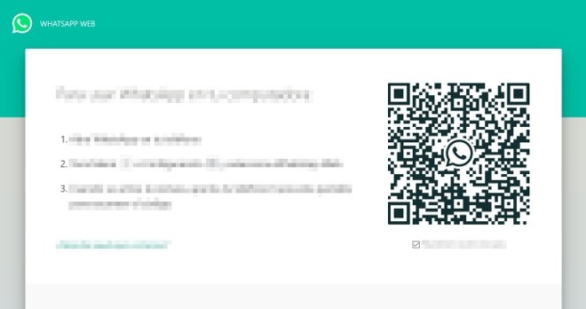 Codice QR da scansionare per usare WhatsApp Web su PC