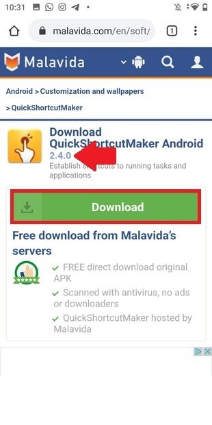 quick shortcut maker 2.4.0 download