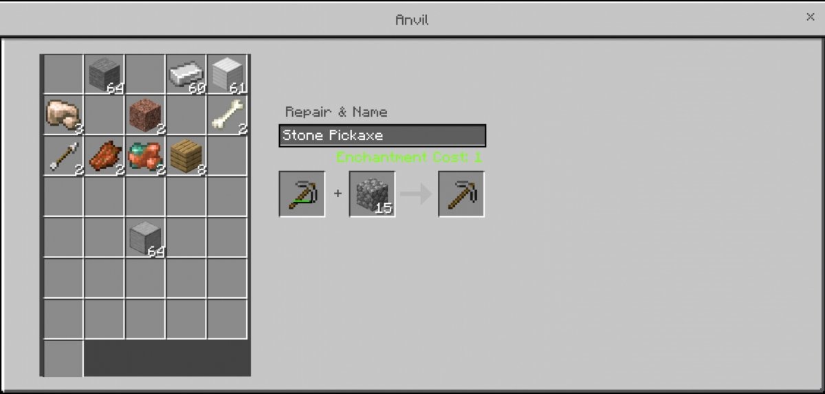 Anvils and item repair - Minecraft 101