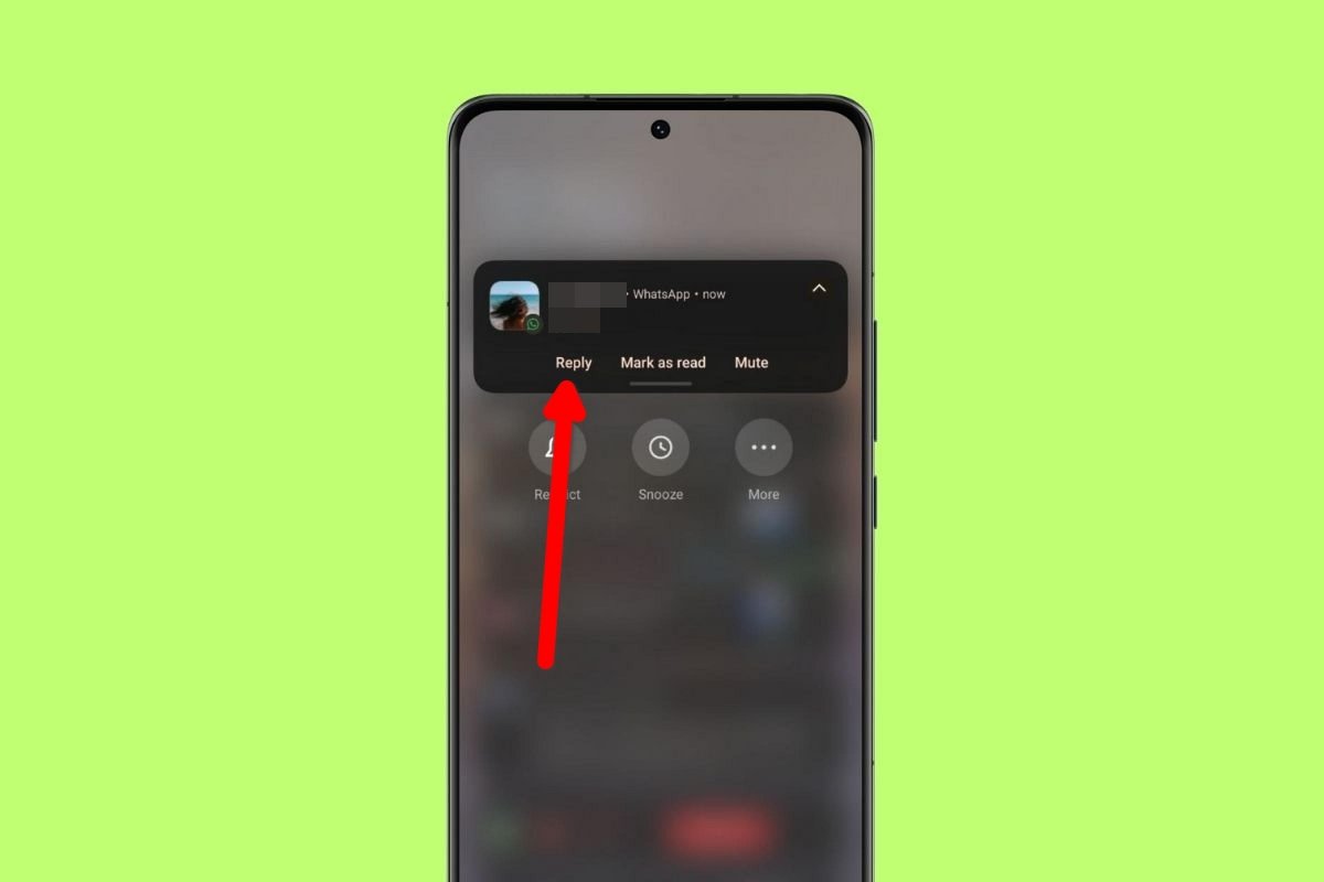 Nous répondons à la notification