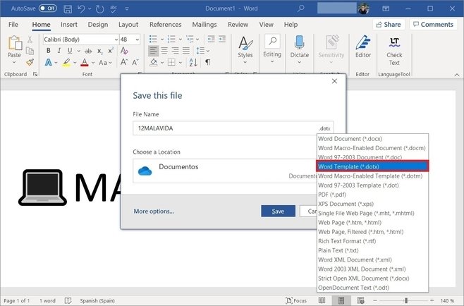 Salvar um documento do Word como modelo - Suporte da Microsoft