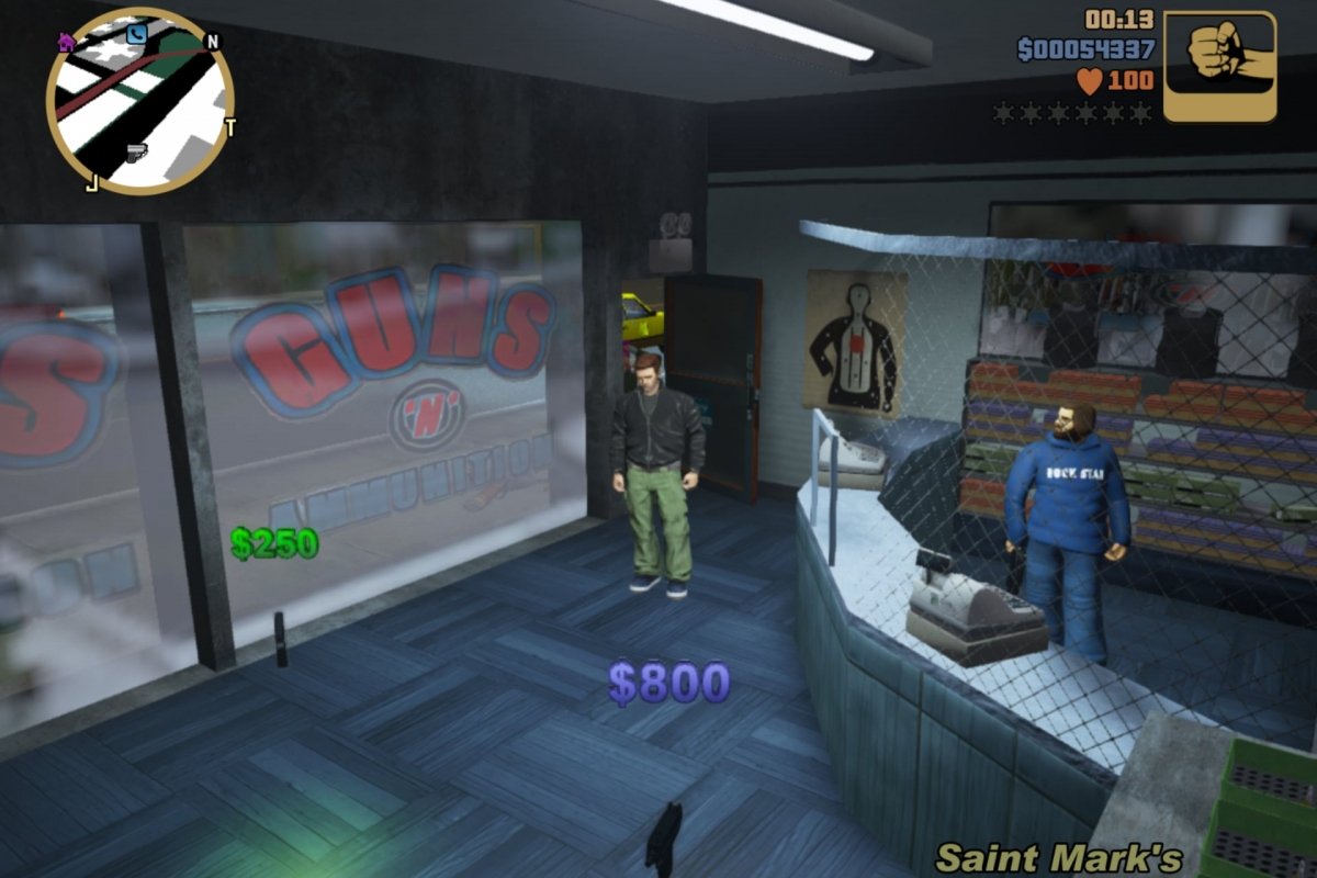 Scene in GTA 3