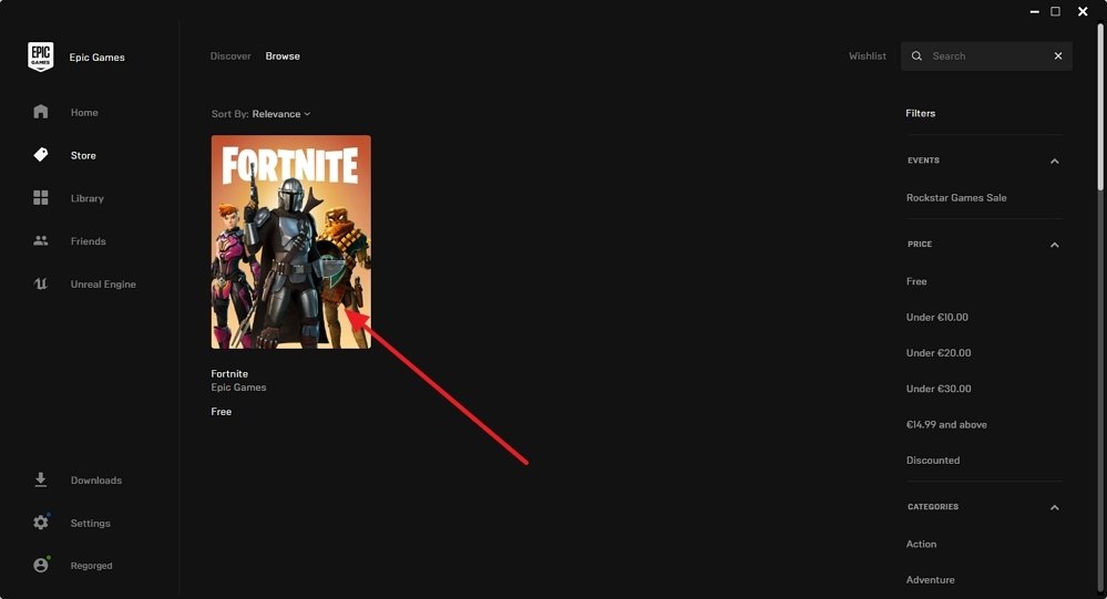 How to Install Epic Games Store and Download Fortnite on PC