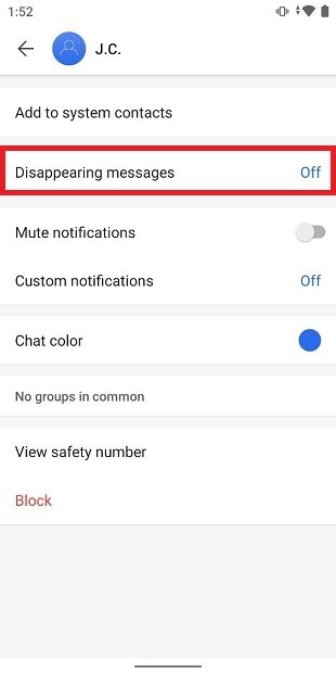 Paramètres de suppression automatique des messages