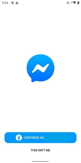 Signed out of Messenger