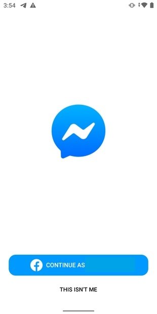 Session fermée sur Messenger