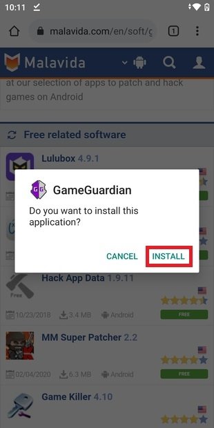 Iniciar instalación