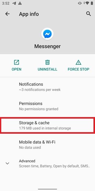 Storage and cache