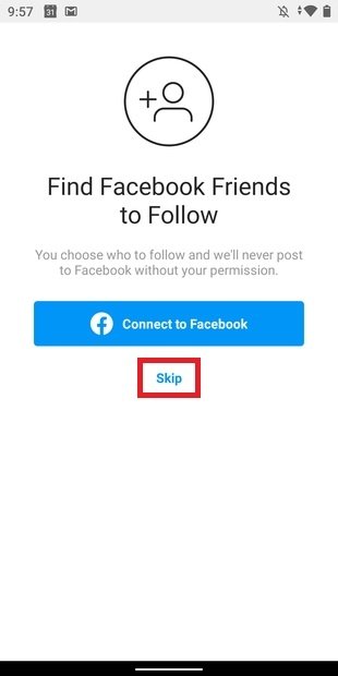 Sync with your Facebook account