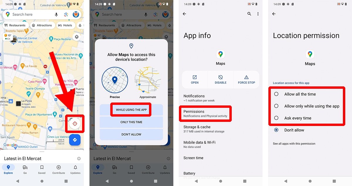 The Google Maps GPS is now working: how to fix it