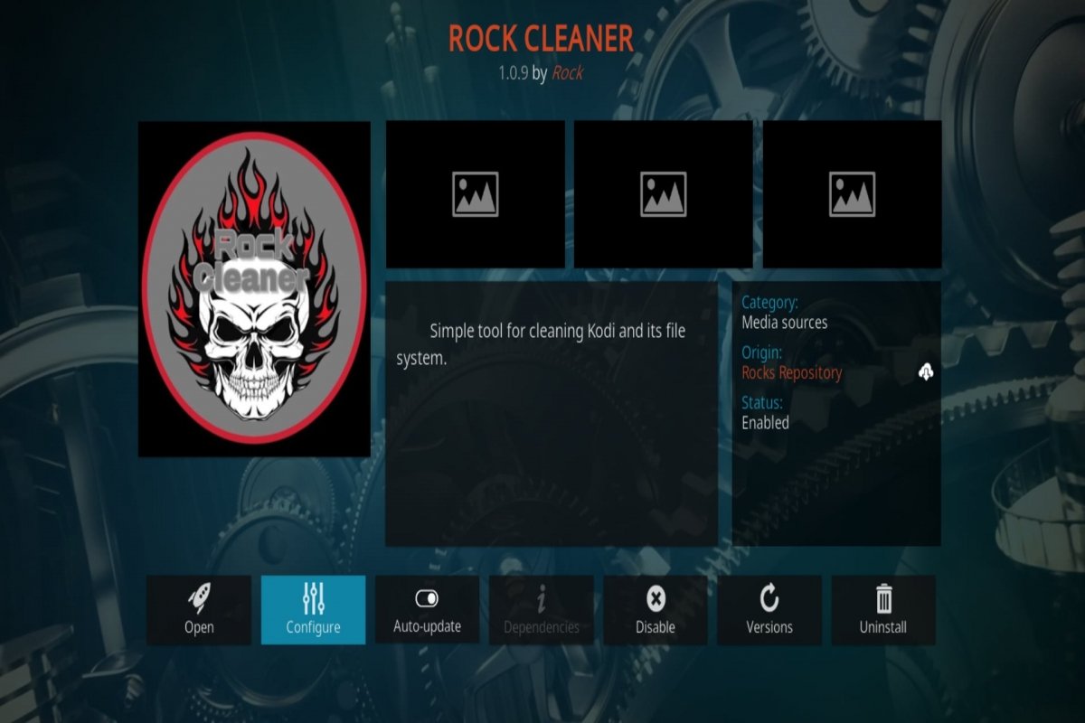 Rock Cleanerのインストーラー