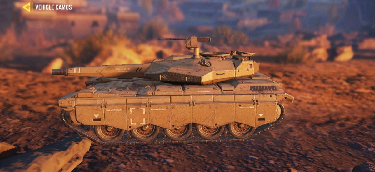 The tank is the sturdiest vehicle