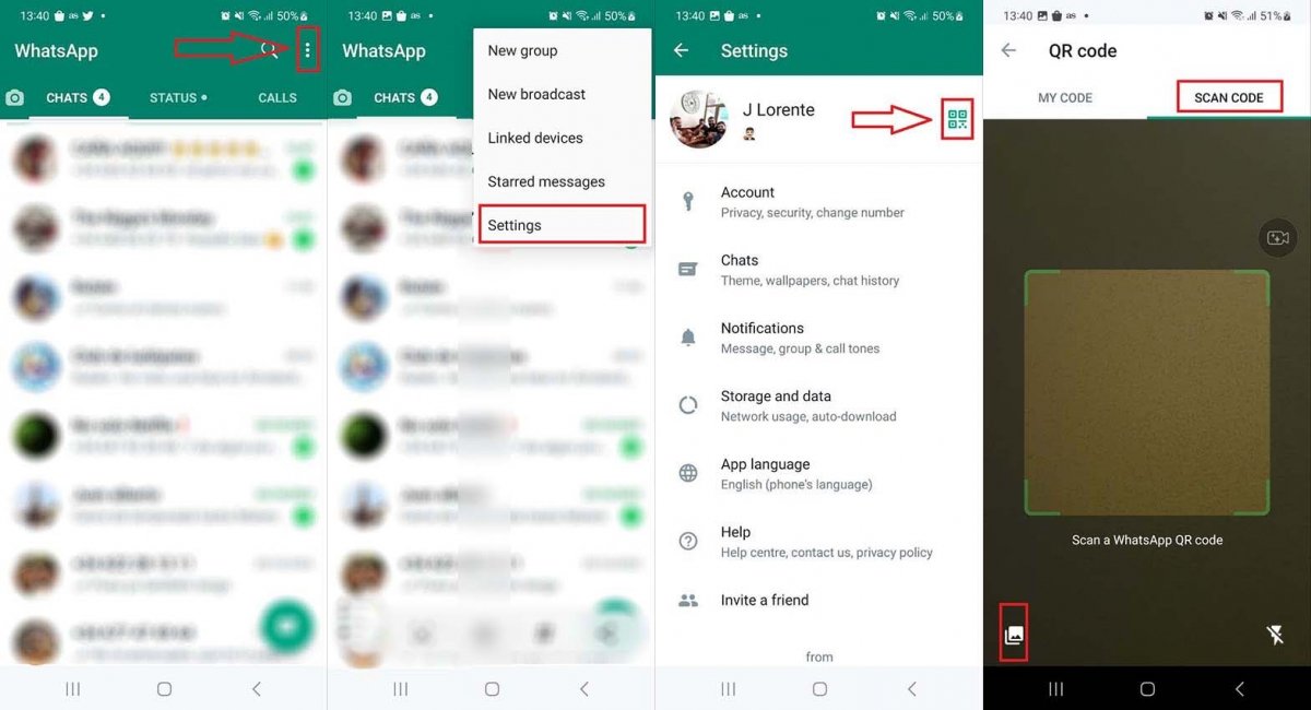This is how you can add someone to WhatsApp through a QR