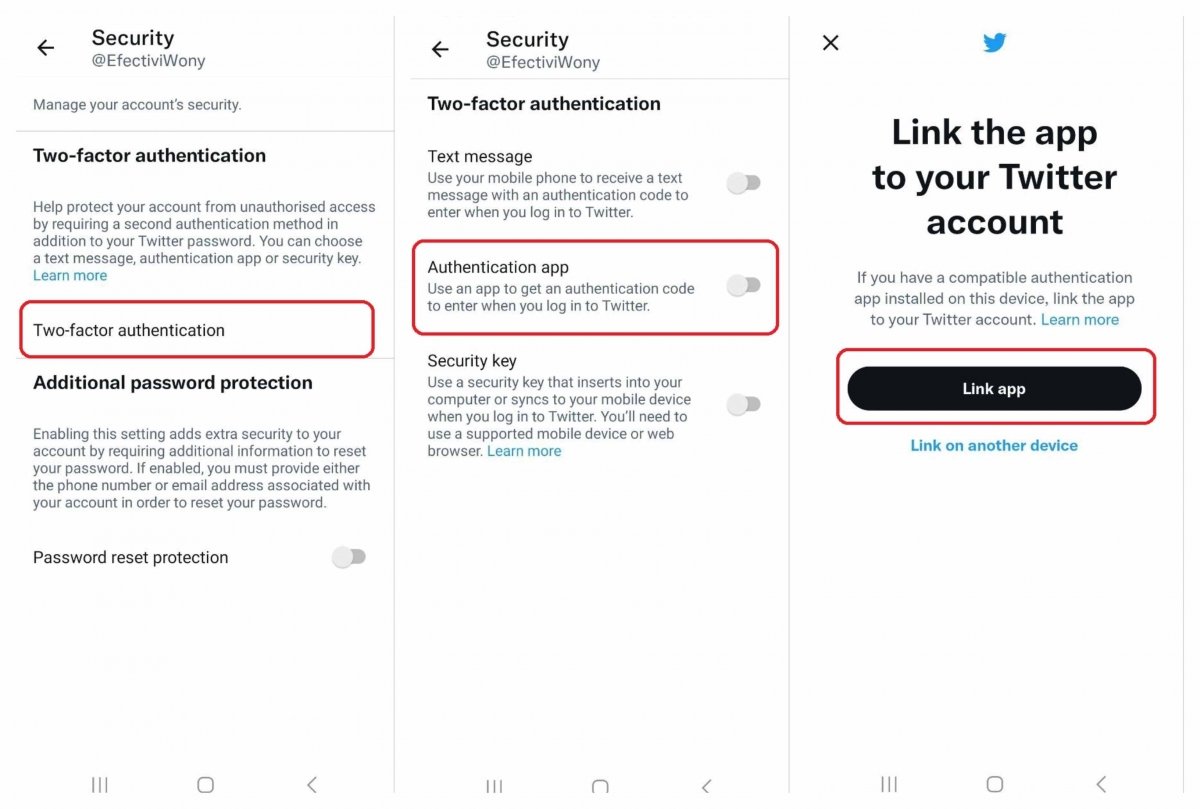 Twitter permite que sigamos usando la autenticación en dos pasos con otra app