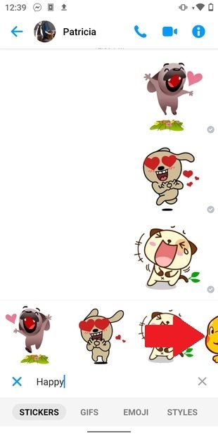 Facebook on sale messenger stickers