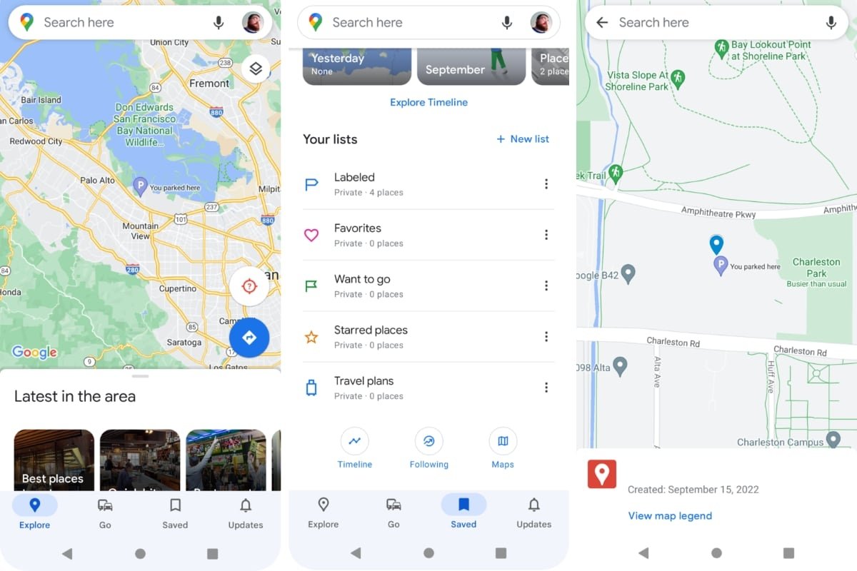 Vérifier vos cartes créées avec Google My Maps