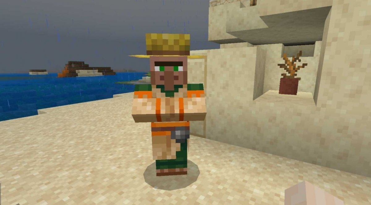 Aldeanos en Minecraft