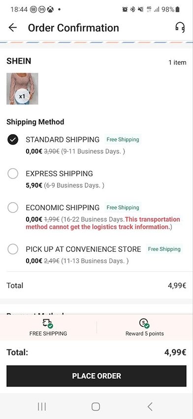 Come ottenere la spedizione gratuita da Shein (2024 TRUCCHI)