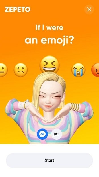 Test émoji dans Zepeto