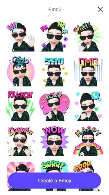 Emojis de Zepeto