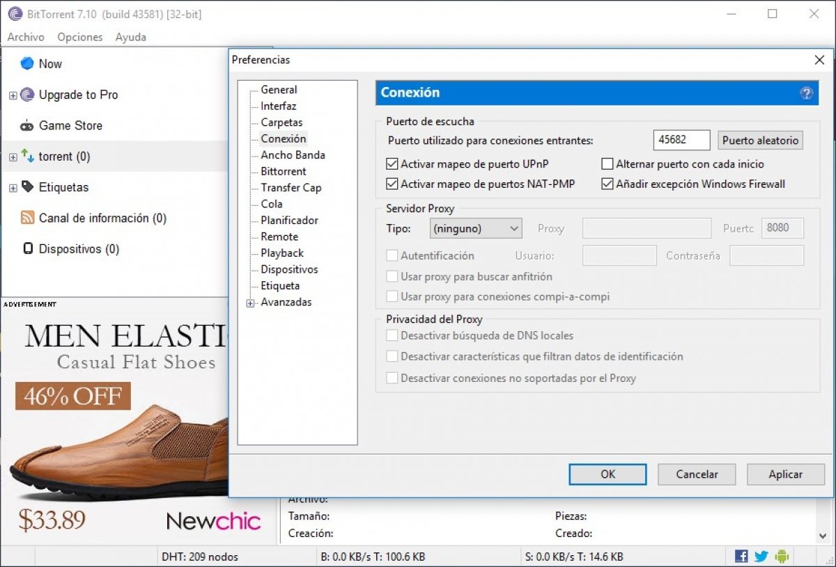 Cómo descargar más rápido en BitTorrent