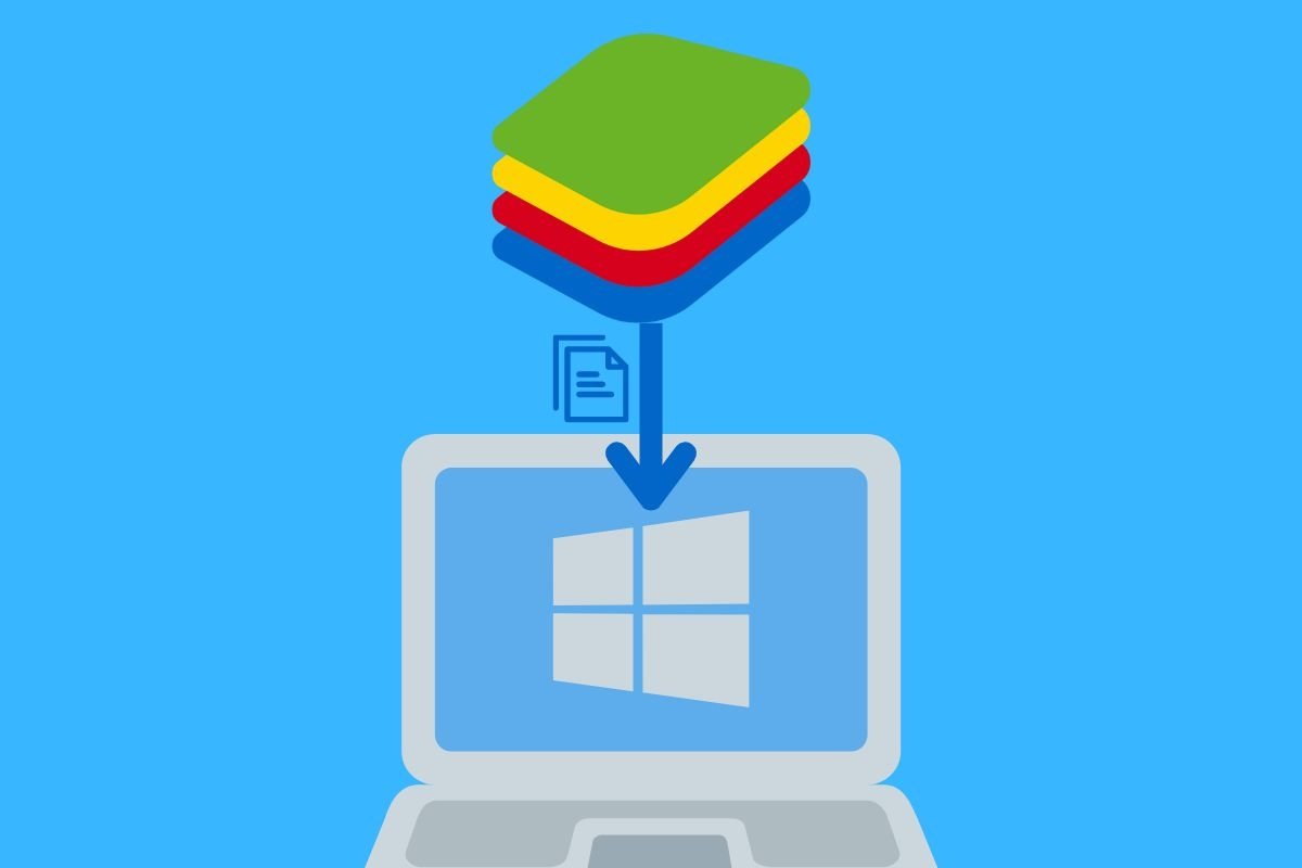 how to transfer files from bluestacks to pc