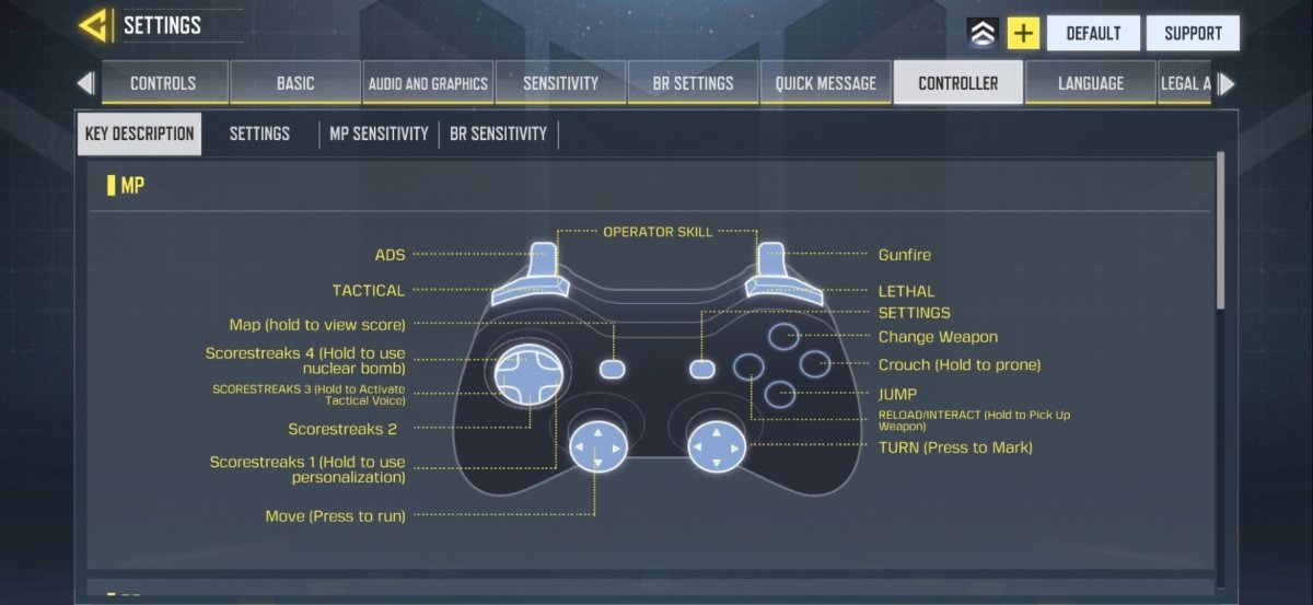 How to play Call of Duty Mobile with a gamepad